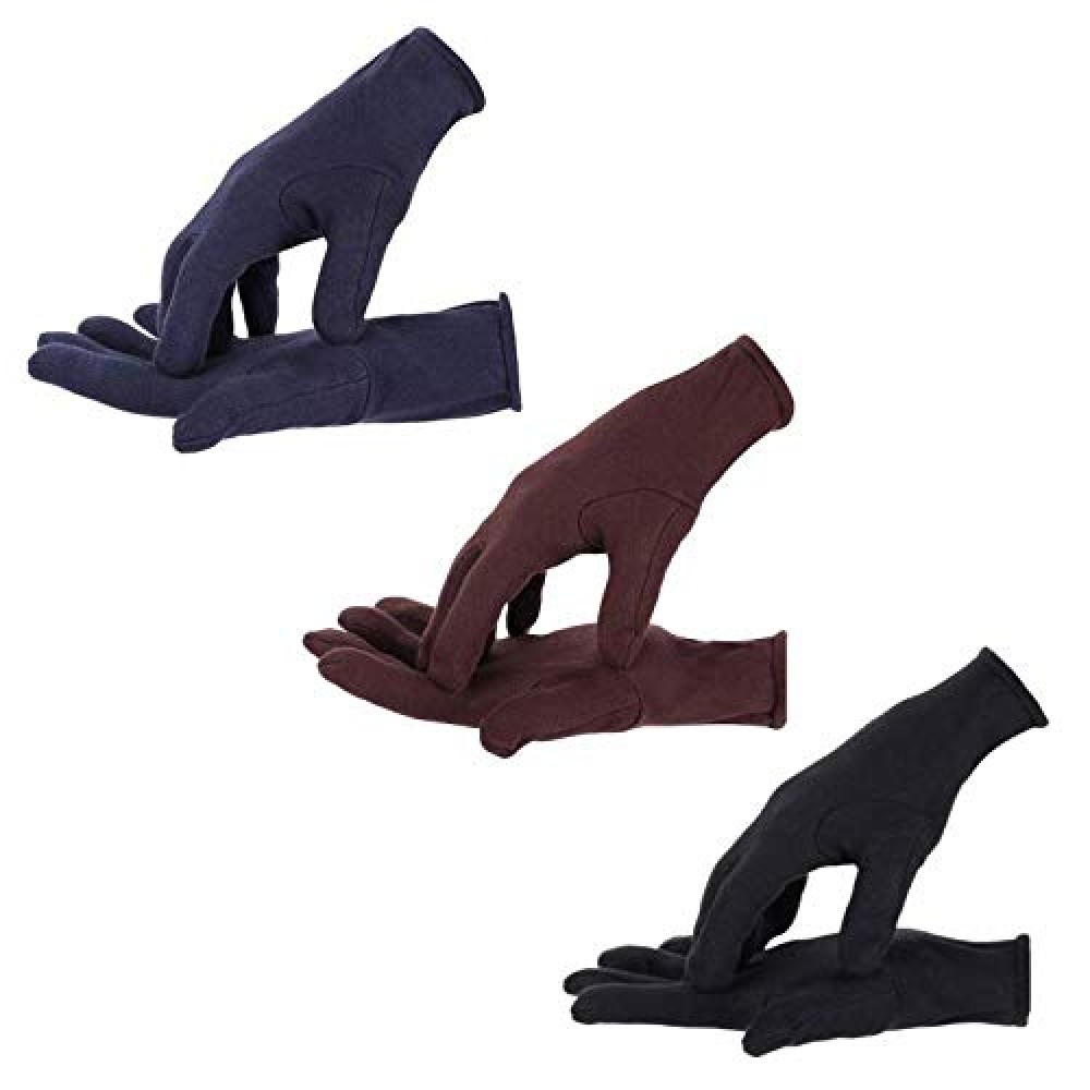 Bike Riding Cotton Gloves-Pack of 3