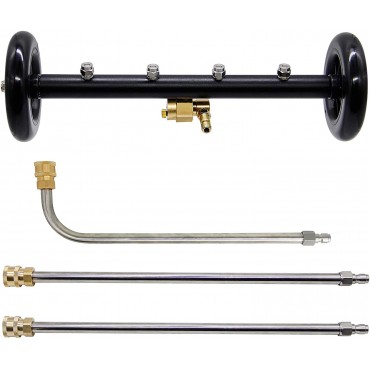Dual-Function Undercarriage Cleaner