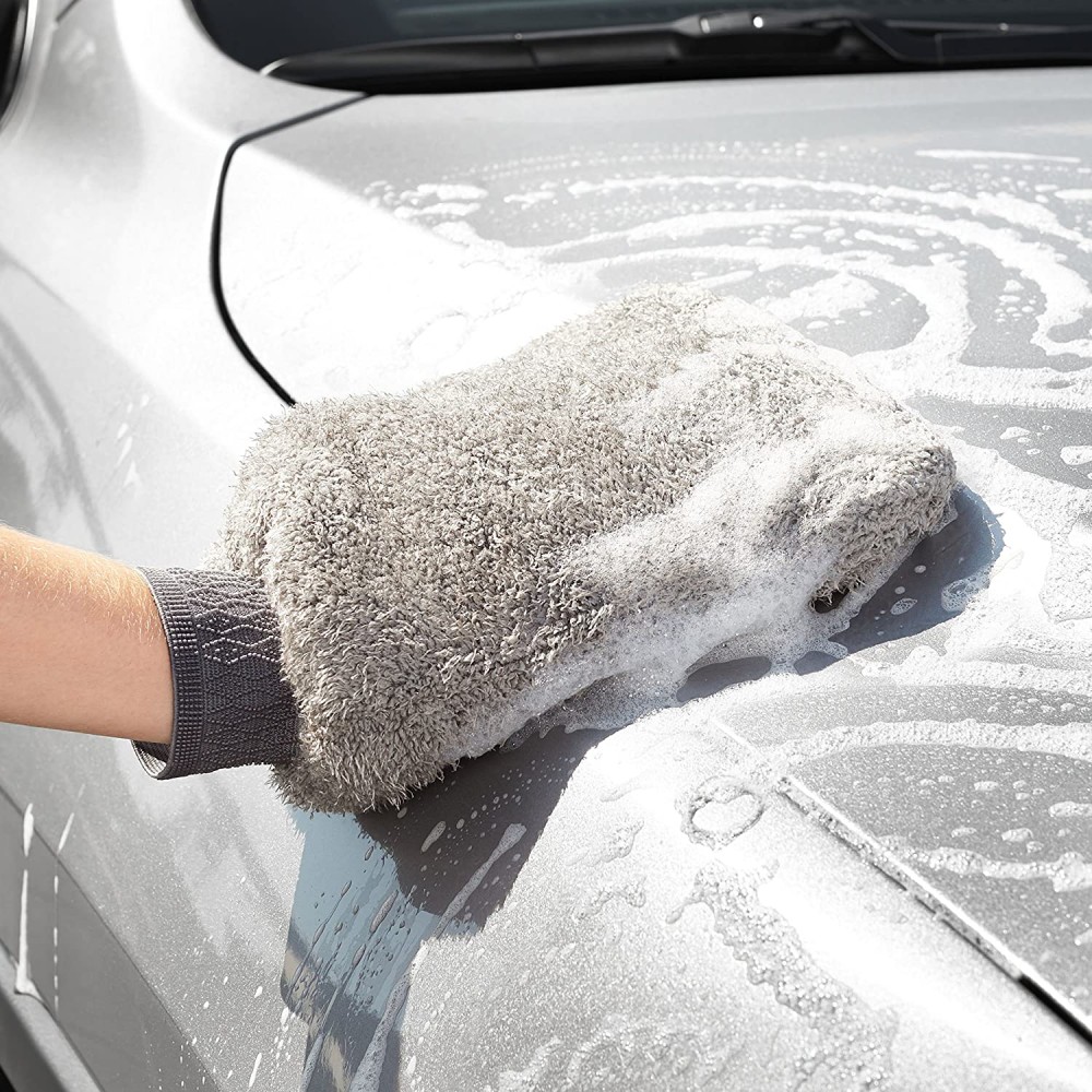 Microfiber Car Wash Mitt Microfiber Car Wash Mitt