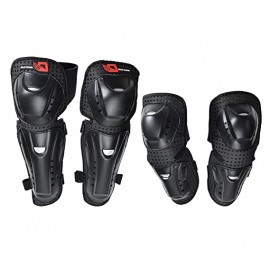 Motorbike Breathable Knee Shin Elbow Guard Pads