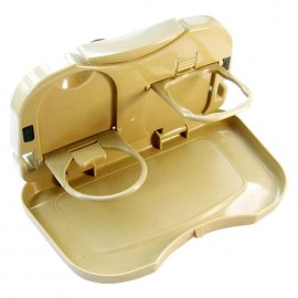 Plastic Fold able Meal Drink Cup Tray